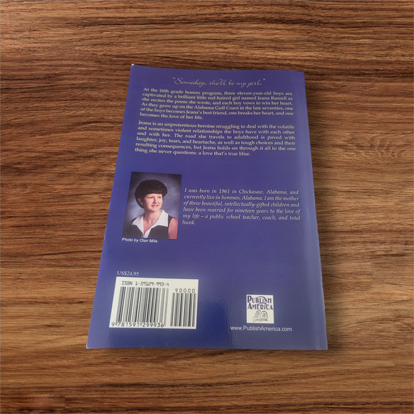 Rare First Printing Free Blue Forever by Joyce Sterling Scarborough Signed Dated - Picture 7 of 7